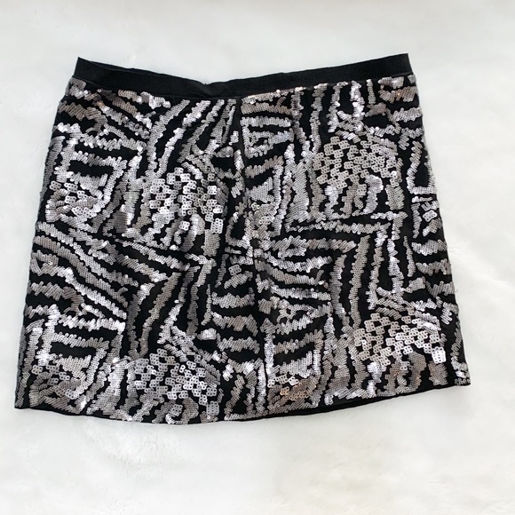 Theory Sequins Mink Skirt - Picture 2 of 8